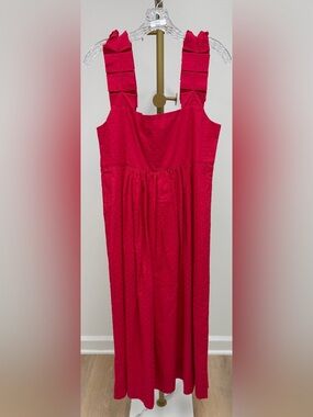 Lake Bright Red Sundress Size Medium